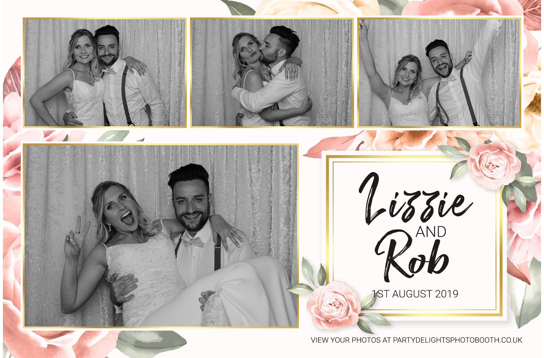 Lizzie and Rob’s Wedding - Prints | View more photos from the event at gallery.partydelightsphotobooth.co.uk/u/PartyDelightsPhotoBooth/Lizzie-and-Rob’s-Wedding-Prints